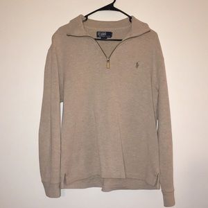Polo Quarter Zip-up Sweater